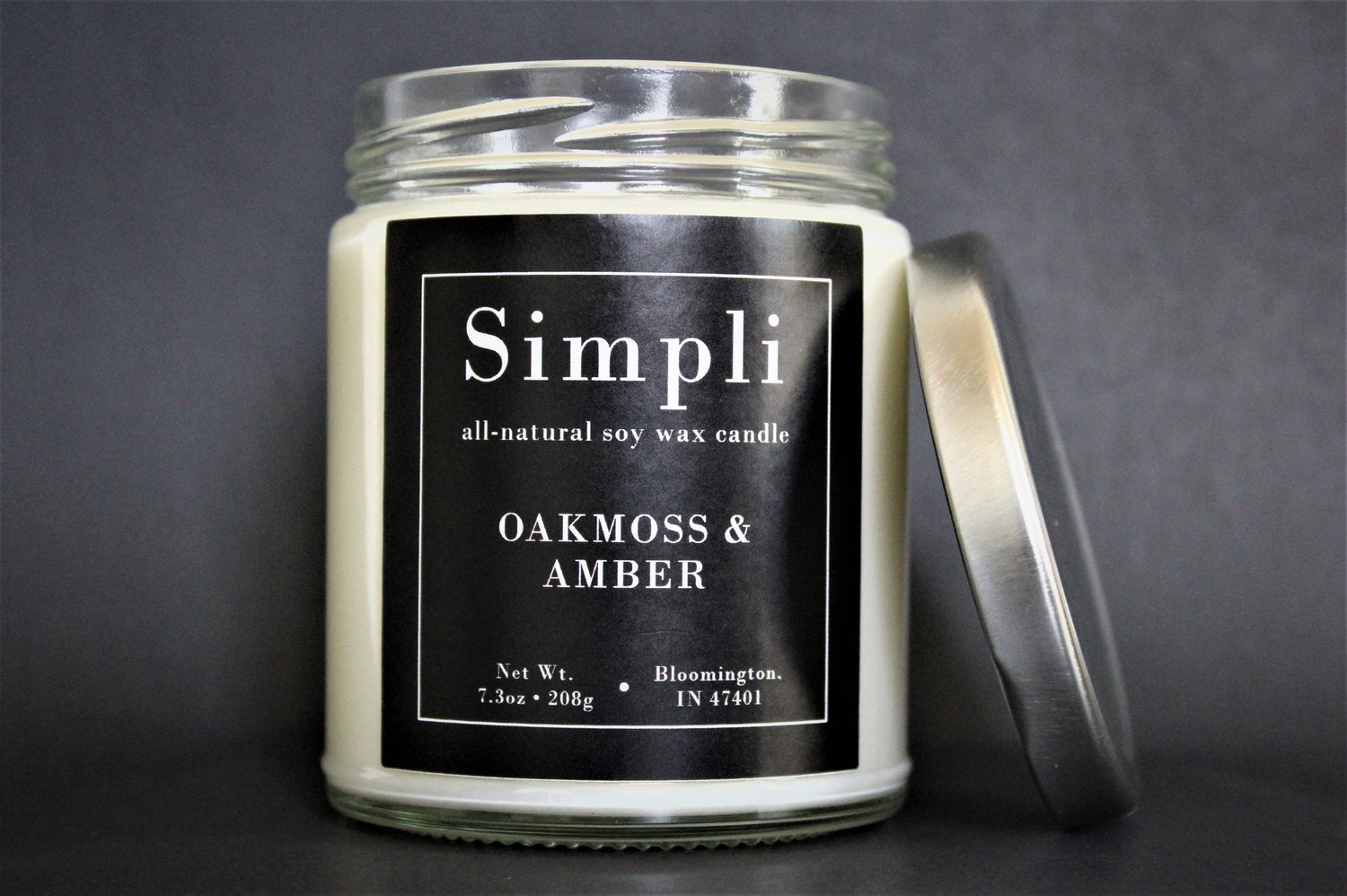 Oakmoss Amber Soy Wax Melt - Natural, Handmade, Aromatherapeutic
